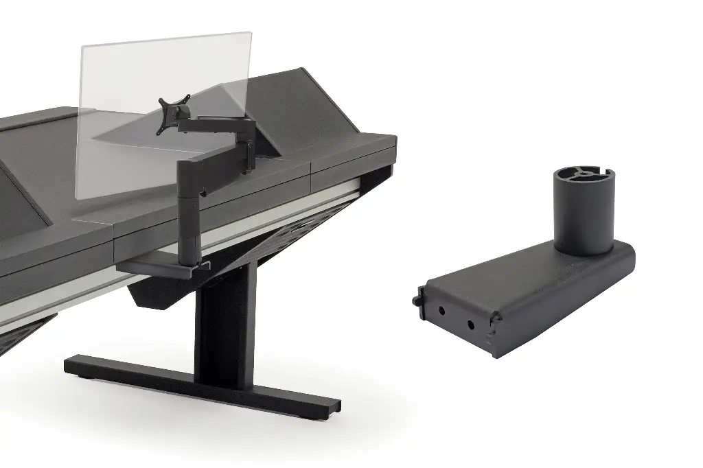 ECLIPSE Rail Mount Adapter for 7500 Series Monitor Arm with 3" Post